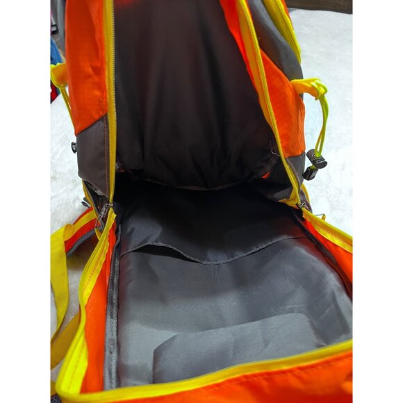 Senterlan Rucksack travel 40L yellow orange hiking backpack - Picture 3 of 8